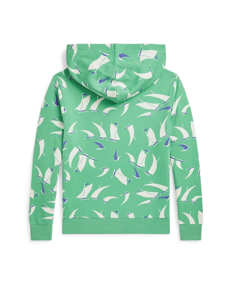 Polo Ralph Lauren Big Boys Sailboat-Print French Terry Hoodie