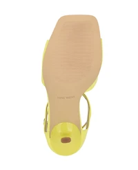 Nine West Women's Devans Strappy Square Toe Stiletto Sandals
