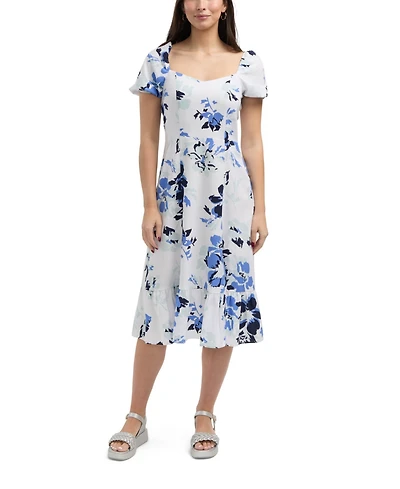 Ellen Tracy Women s Shirt Dress with Drawstring Waistband