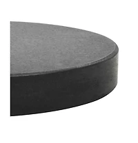 Parasol Base Granite lb Round Black