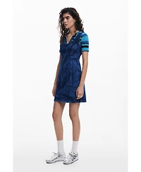 Desigual Women's Printed denim dress