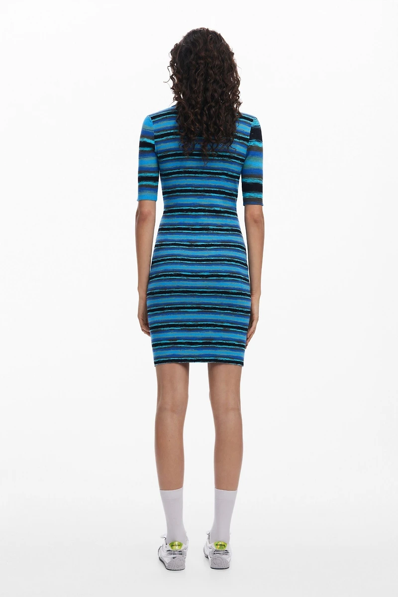 Desigual Women's Polo-style knit dress