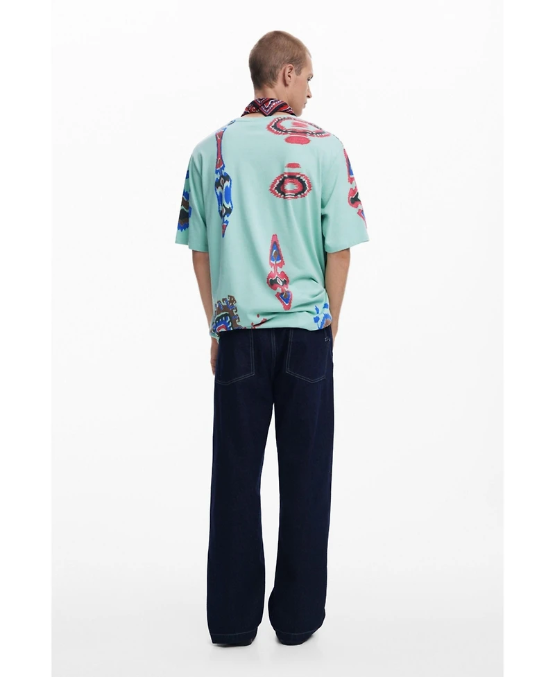 Desigual Men's Tribal print T-shirt
