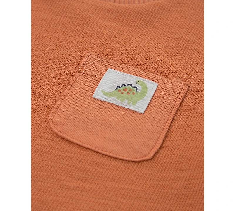 Huggies Baby Crepe Knit Jersey T-Shirt & Shorts, 2 Piece Set
