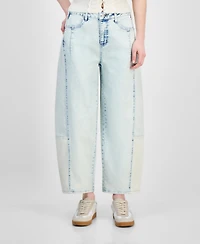 And Now This Women's High-Rise Barrel-Leg Jeans, Exclusively at Macy's