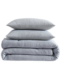 Nautica Nautical Stitch Chambray -Pc. Comforter Set