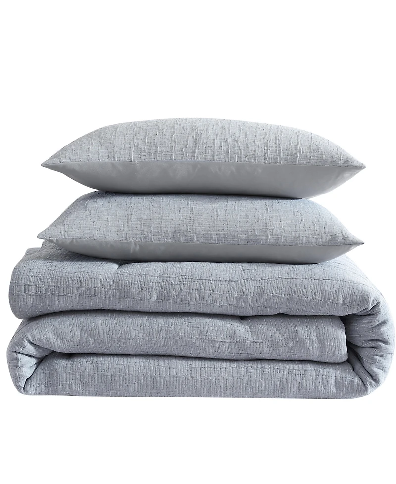 Nautica Nautical Stitch Chambray -Pc. Comforter Set