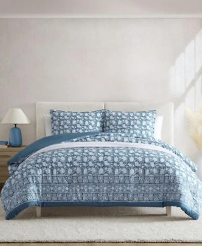 Nautica Bayport Floral Reversible Comforter Set