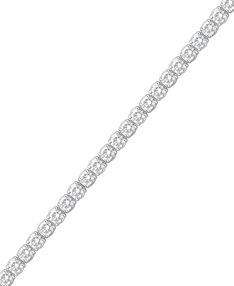 Forever Grown Diamonds Lab-Grown Diamond Bracelet (3 ct. t.w.) in Sterling Silver