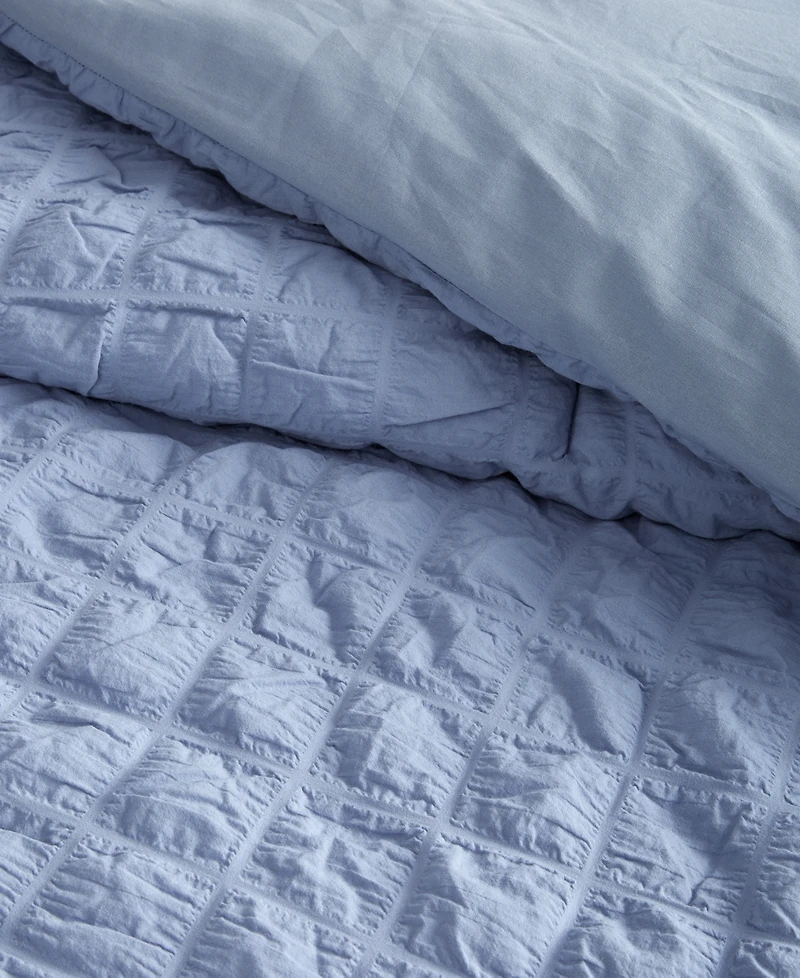 Arch Studio Seersucker 3-Pc. Comforter Set, Full/Queen, Exclusively at Macy's