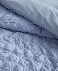 Arch Studio Seersucker 3-Pc. Comforter Set, Full/Queen, Exclusively at Macy's