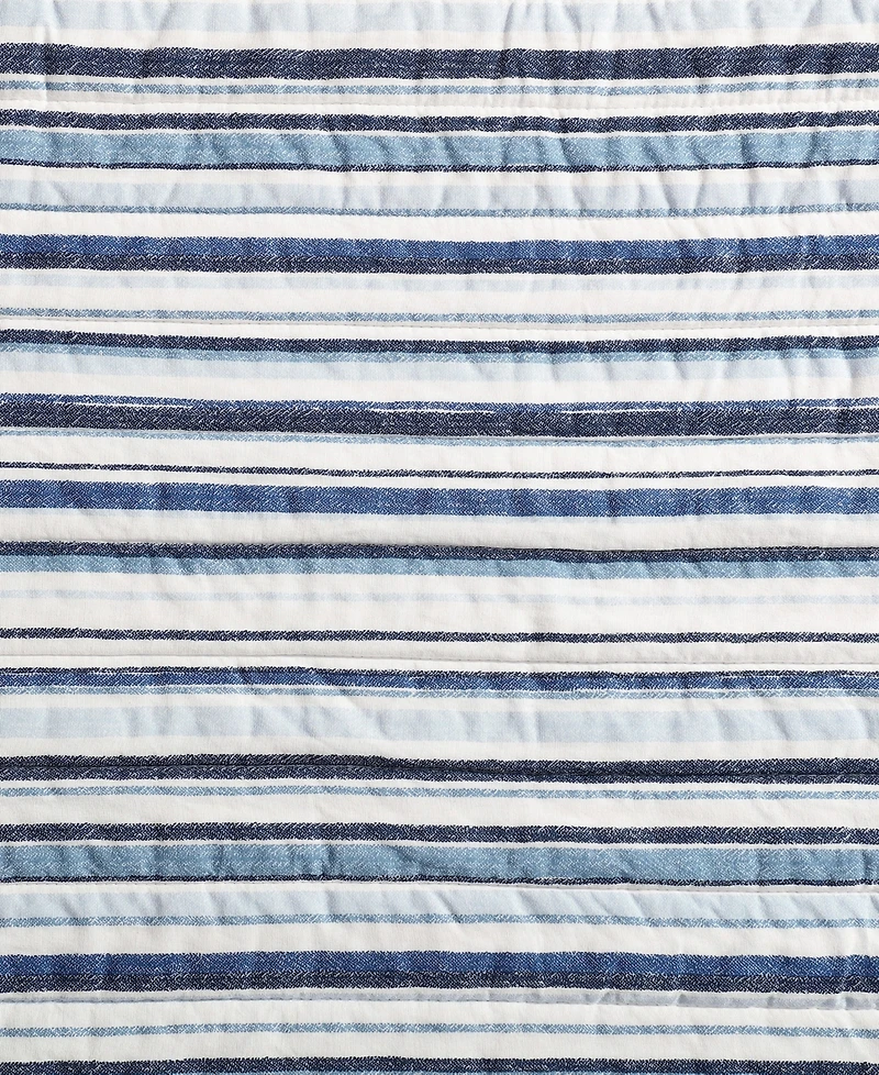 Nautica Pembrook Reversible 3-Pc. Quilt Set, King