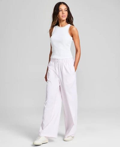And Now This Women's Boxer Wide-Leg Pants, Exclusively at Macy's