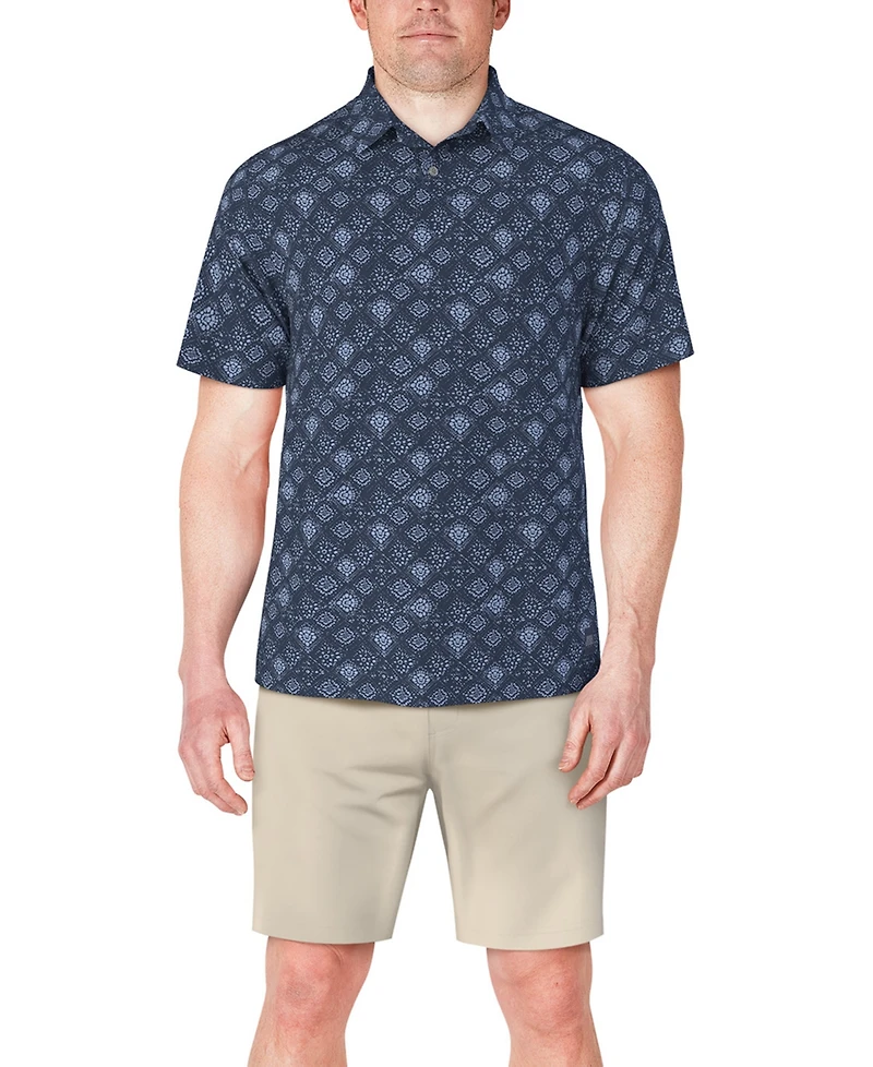 Pga Tour Men's Medallion Polo Shirt