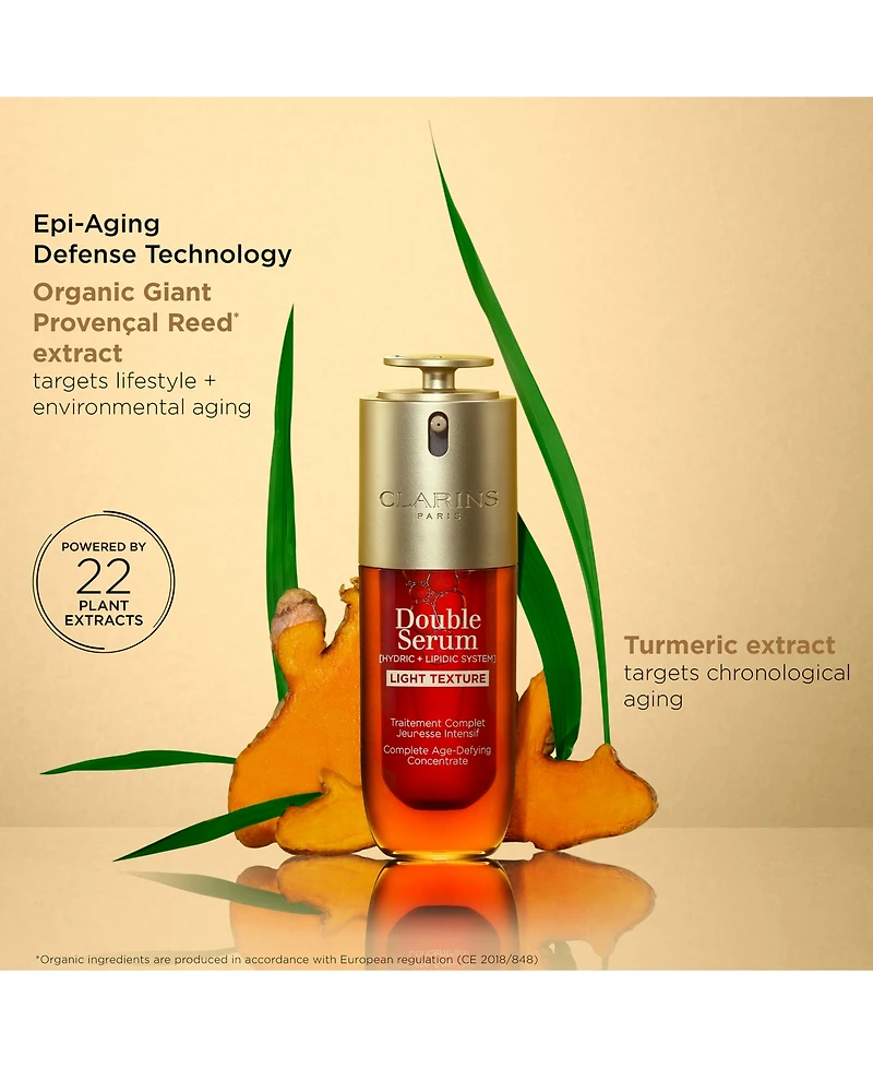 Double Serum Light Texture To Firm, Boost Radiance & Refine Pores, 1 oz.