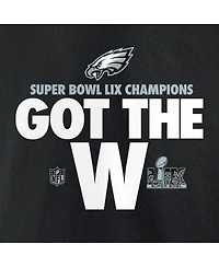 Nike Men's Black Philadelphia Eagles Super Bowl Lix Champions Parade T-Shirt