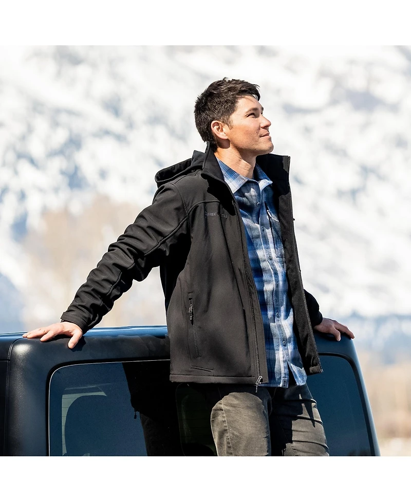 Free Country Men's Odyssey Ii Flex Super Softshell Jacket
