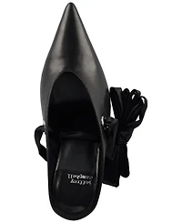 Jeffrey Campbell Grateau Sculpted High-Heel Lace-Up Mules
