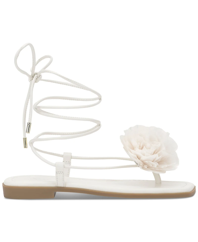 I.n.c. International Concepts Women's Gilma Flower Flat Sandals