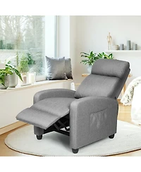 Recliner Sofa Wingback Chair with Massage Function
