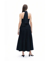 Nocturne Women's Halter Neck Maxi Dress