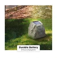 Rechargeable Bluetooth Outdoor Solar Rock Speakers with Tws Linking