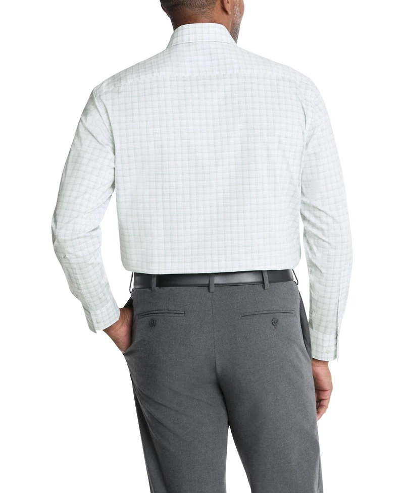 Van Heusen Men's Regular Fit Ultra Wrinkle Free Flex Collar Dress Shirt