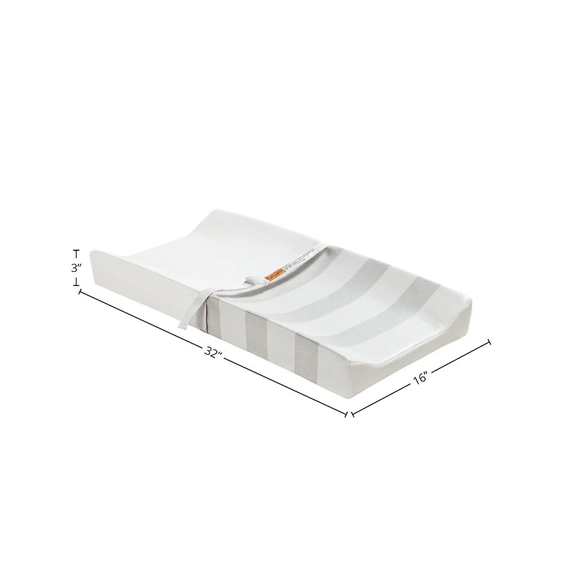 Westwood Design Mattress Fabric Premium 2-Sided Changing Pad in Cream