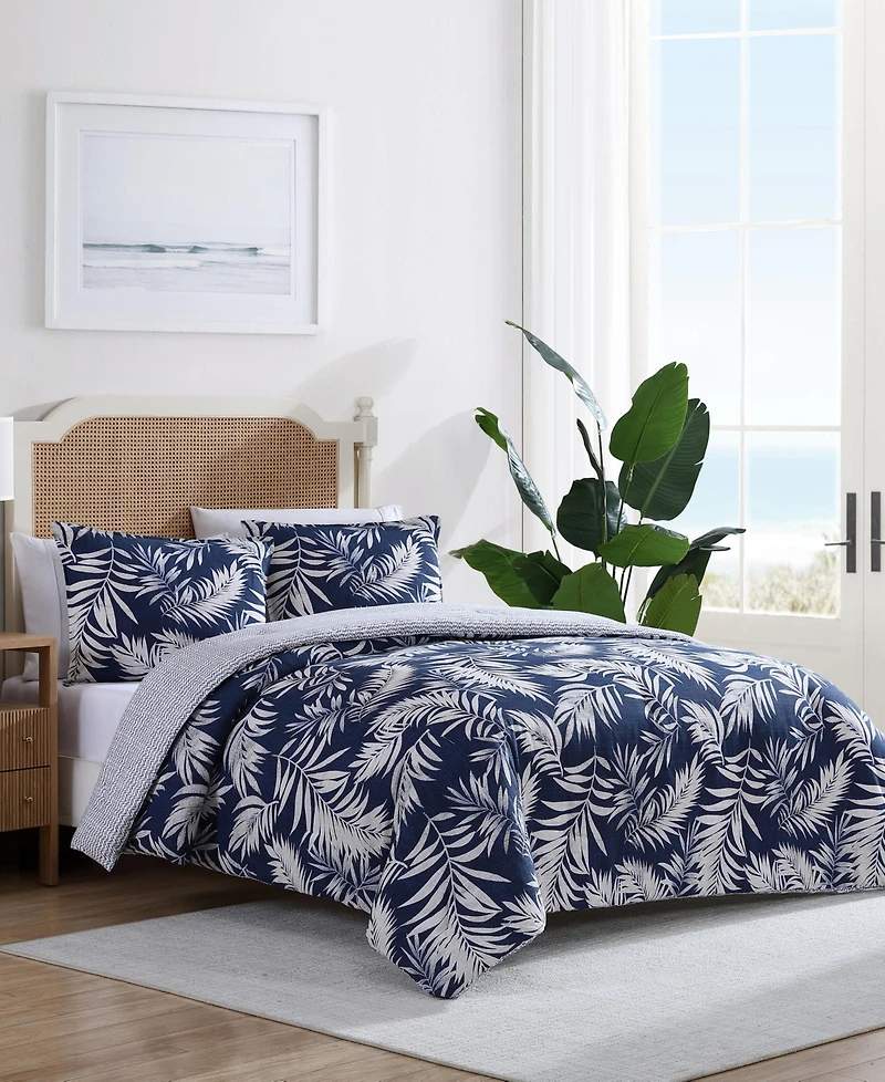 Nautica Marina Leaf Reversible -Pc. Comforter Set