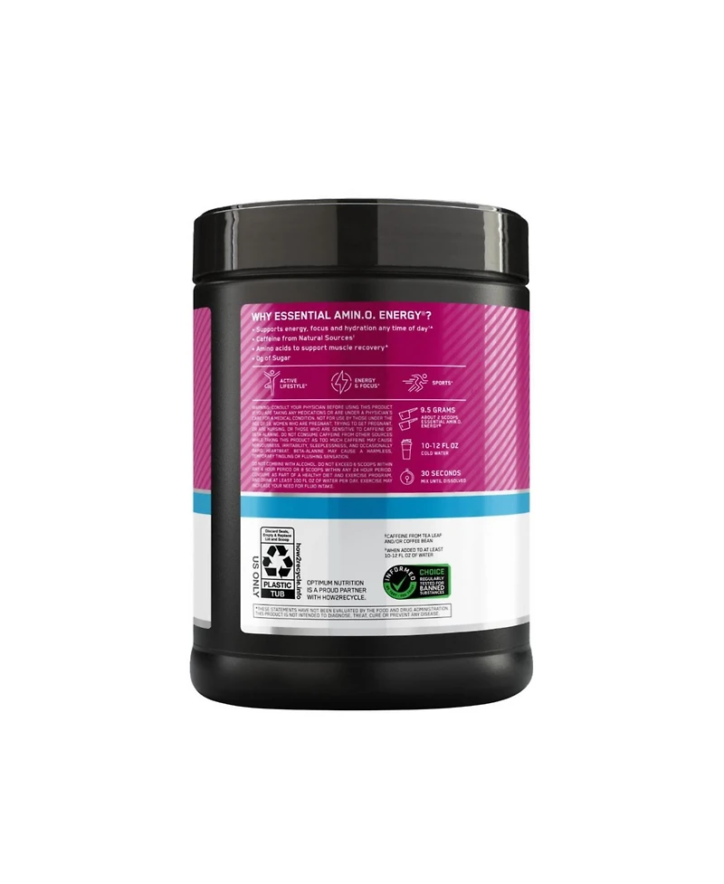 Amino Energy +Hydration Wild Berry 72 servings