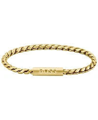 Hugo Boss Men's Doran Ionic Gold-Plated Chain Bracelet