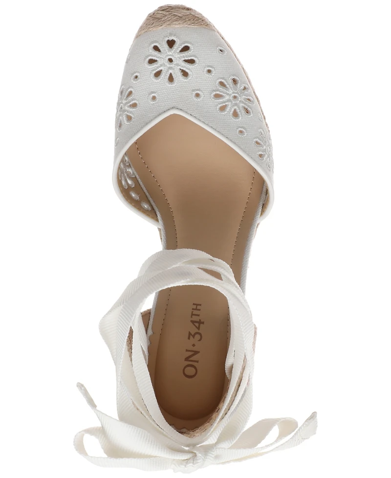 On 34th Melindaa Espadrille Wedge Sandals, Exclusively at Macy's