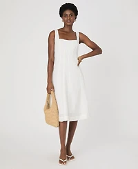 French Connection Women's Birdie Square-Neck A-Line Dress