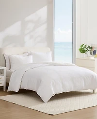 Nautica Seaside Floral Jacquard 3-Pc. Comforter Set, Full/Queen