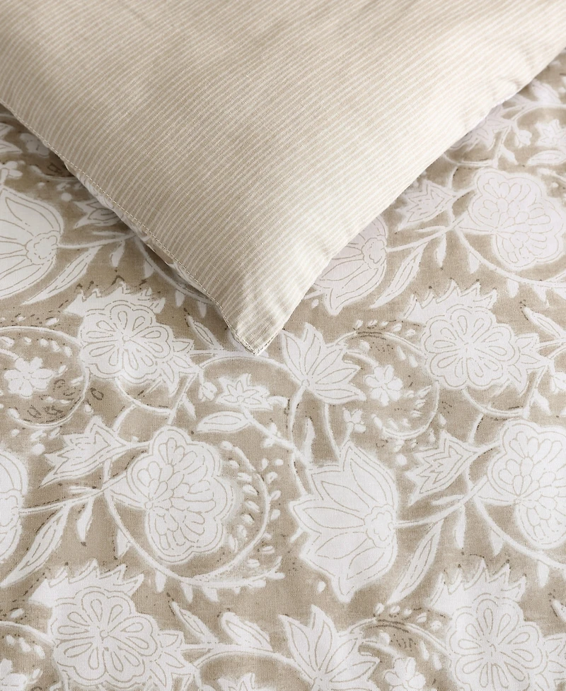 Nautica Bayport Floral 3-Pc. Comforter Set, King