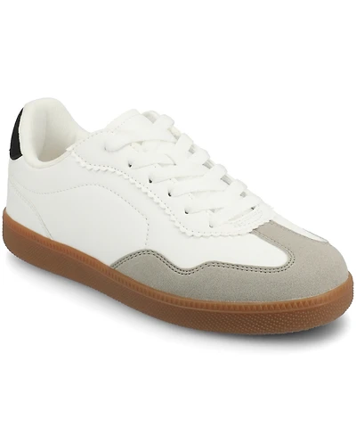 Journee Collection Women's Lummie Lace Up Sneakers
