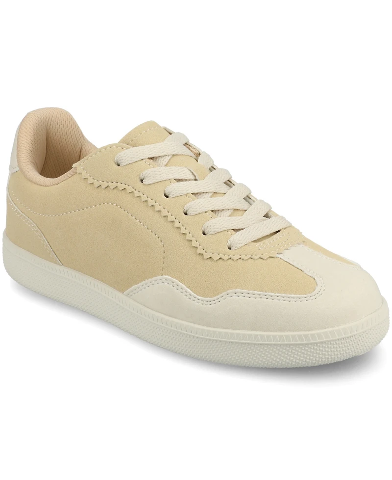 Journee Collection Women's Lummie Lace Up Sneakers