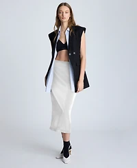 Kenneth Cole Women's Sheer Pencil Skirt