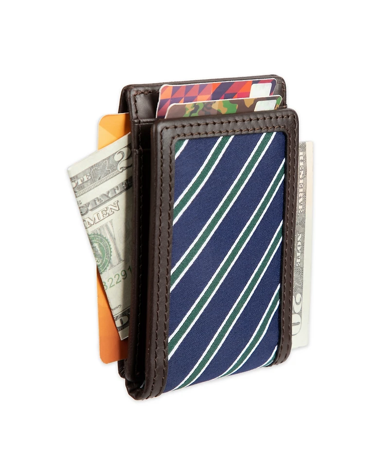 Tommy Hilfiger Men's Overlay Front Pocket Wallet