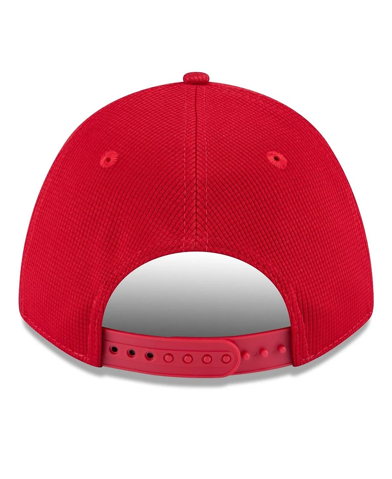 New Era Men's Red Los Angeles Angels 2025 Spring Training 9FORTY Adjustable Hat