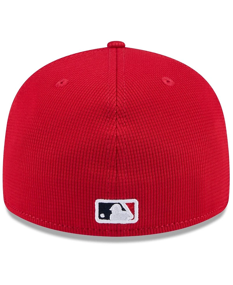 New Era Men's Red St. Louis Cardinals 2025 Spring Training Low Profile 59FIFTY Fitted Hat
