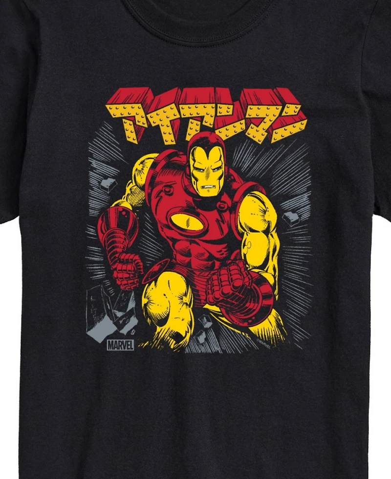 Airwaves Men's Iron Man Short Sleeve T-Shirt