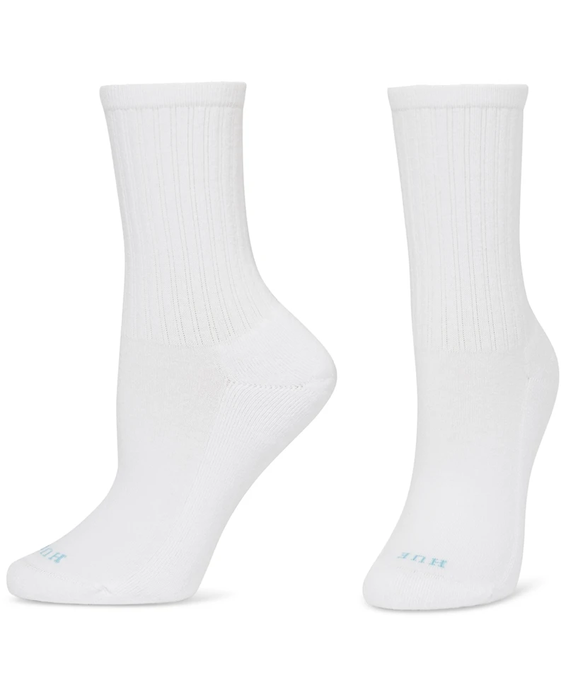 Hue Women's 3-Pk. Air Cushion Sport Crew Socks U24404