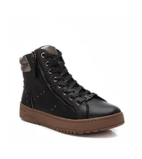 Carmela Collection Leather Sneaker Booties By Xti