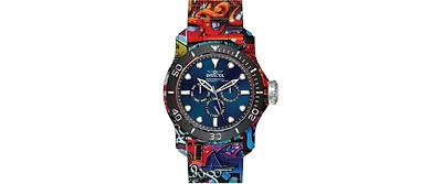 Invicta Men's 47856 Pro Diver Quartz Chronograph Black, Blue Dial Watch