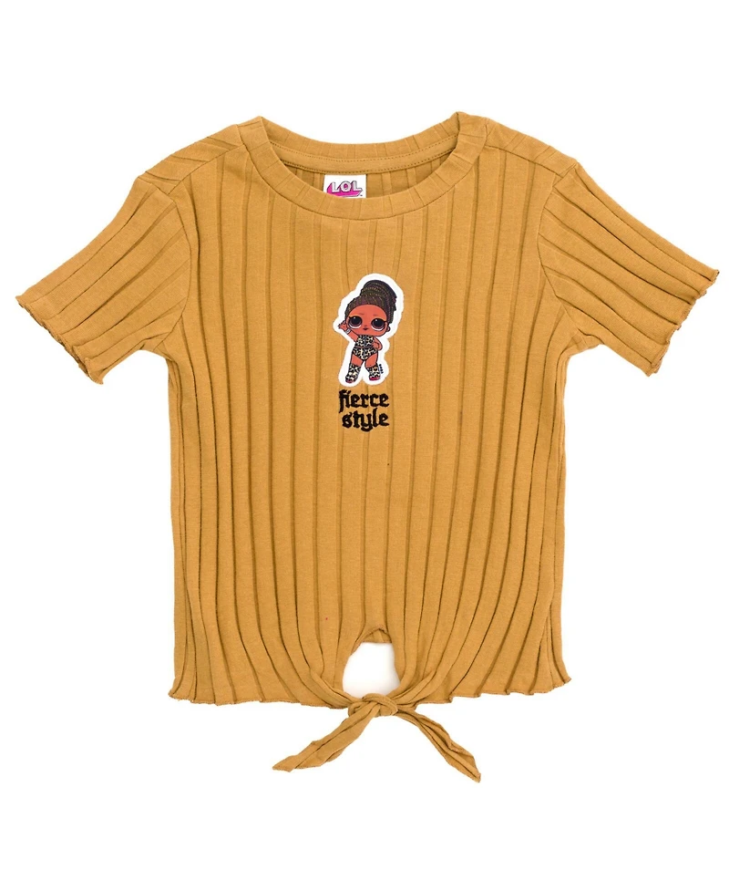 L.o.l. Surprise! Little Girls Fierce T-Shirt and Flare Pants Outfit Set