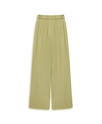 Nocturne Women's Metal Buckle Detailed Belted Pants