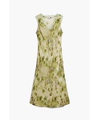 Desigual Women's Collina Strada satin floral dress