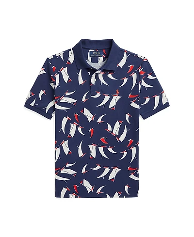 Polo Ralph Lauren Big Boys Sailboat-Print Shirt