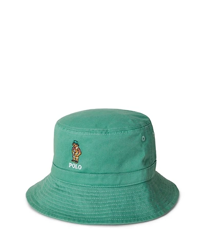 Polo Ralph Lauren Big Boys Polo Bear Twill Bucket Hat